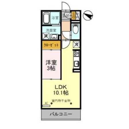 東松山エテルネルの物件間取画像